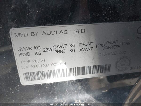 2014 AUDI A4 PREMIUM