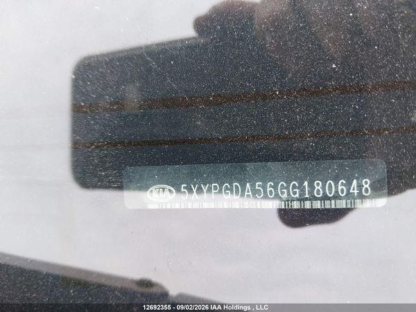 2016 KIA SORENTO 3.3L LX + — I20