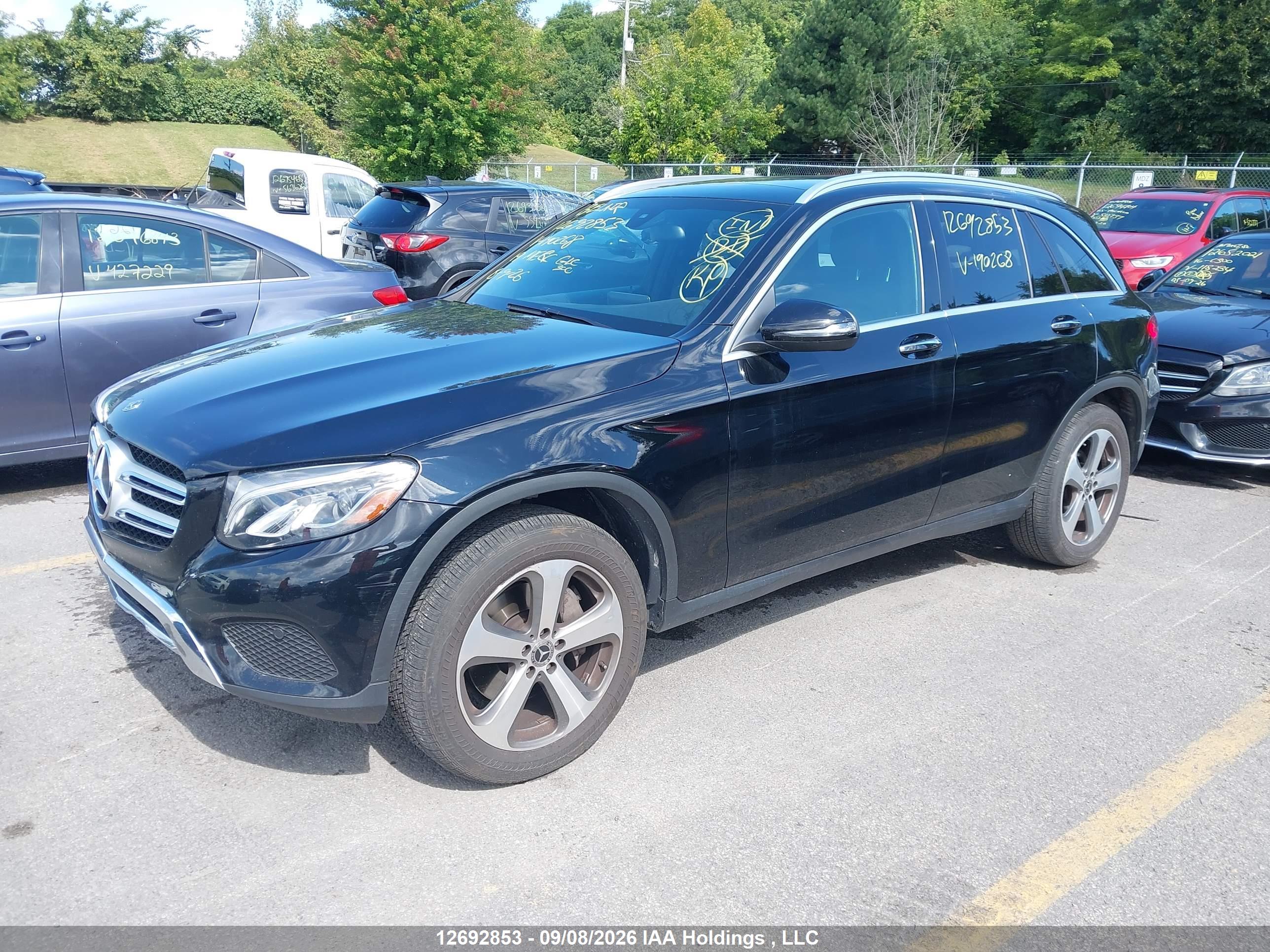2019 MERCEDES-BENZ GLC 300 4MATIC — I2