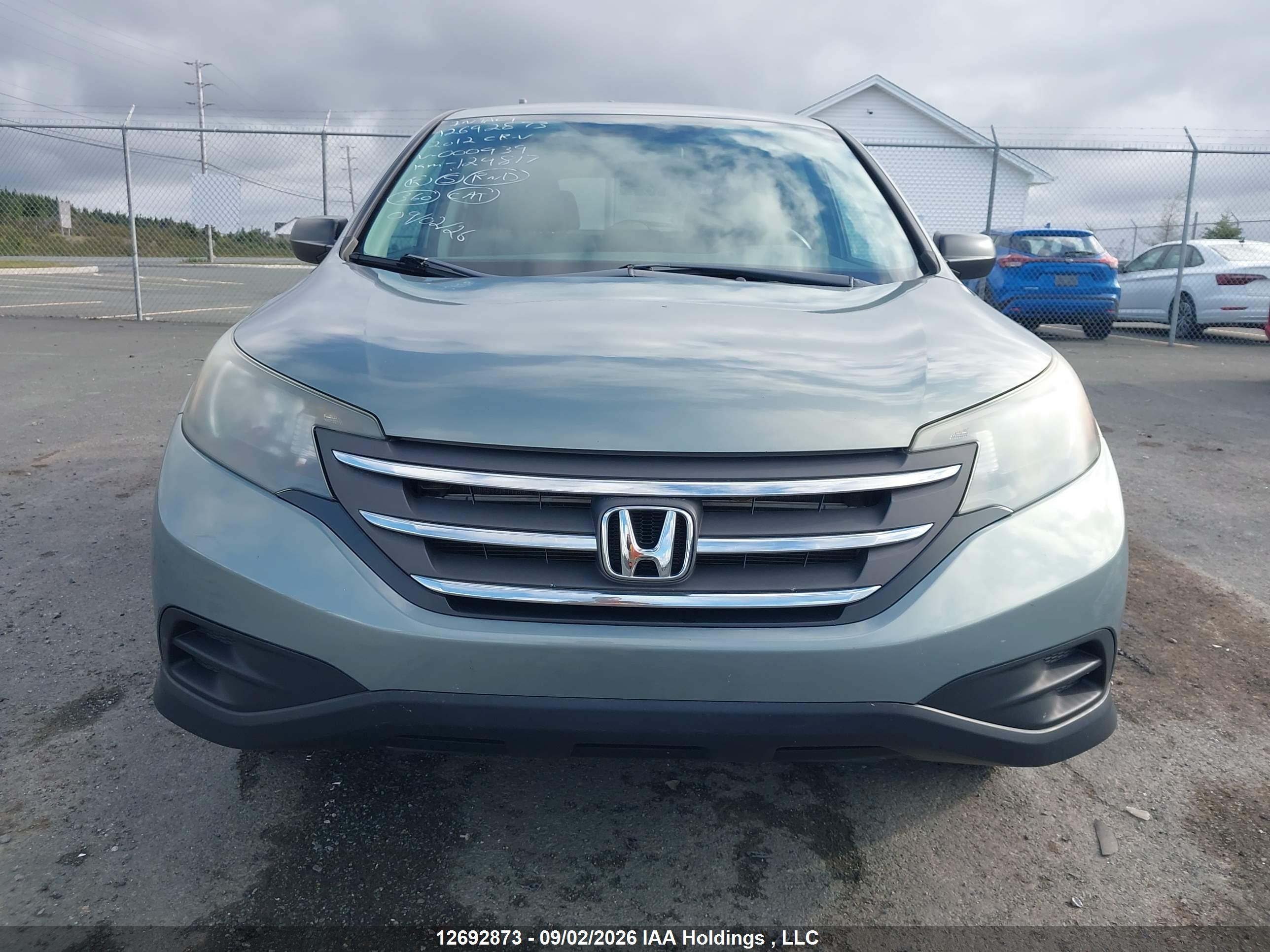 2012 HONDA CR-V LX