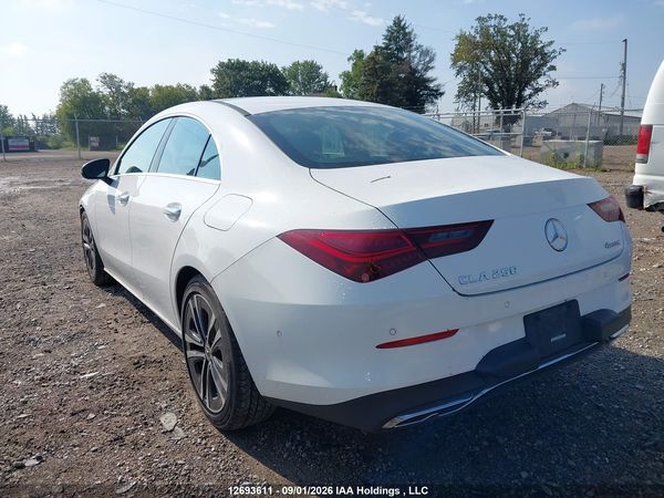 2025 MERCEDES-BENZ CLA 250 4MATIC — I3