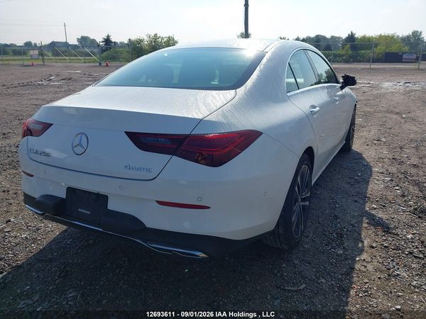 2025 MERCEDES-BENZ CLA 250 4MATIC — I4