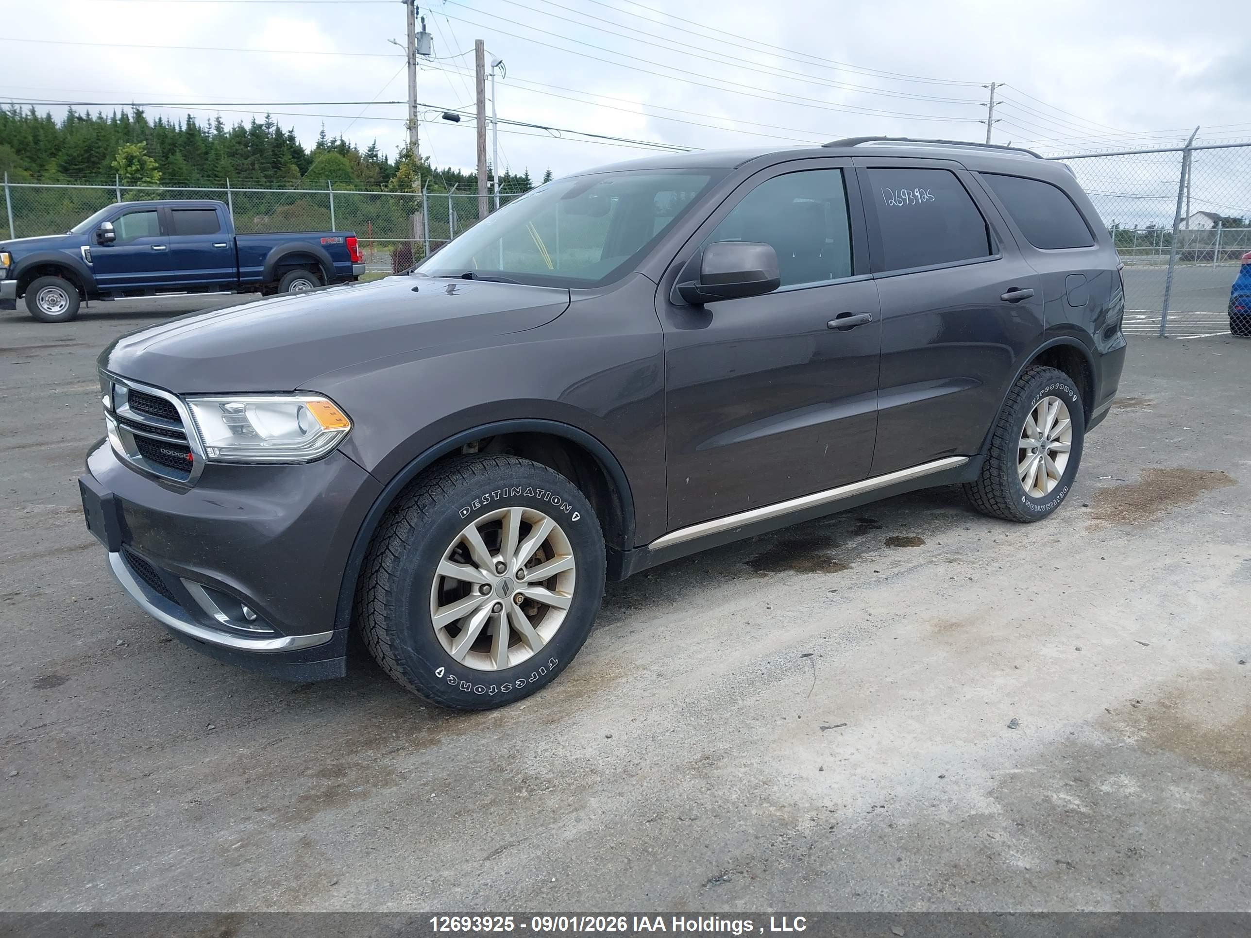 2019 DODGE DURANGO SXT — I2
