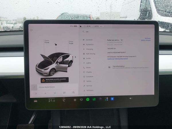2021 TESLA MODEL Y LONG RANGE