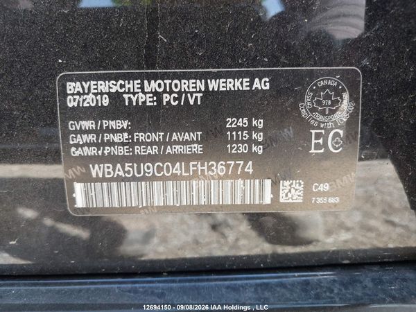 2020 BMW M340I XDRIVE