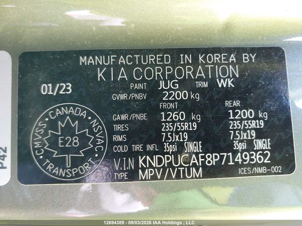 2023 KIA SPORTAGE LX