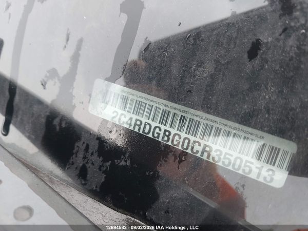 2012 DODGE GRAND CARAVAN SE