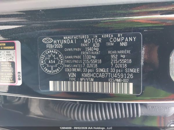 2026 HYUNDAI KONA PREFERRED-TREND