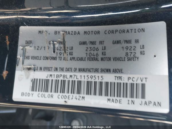 2020 MAZDA MAZDA3 GS — I9