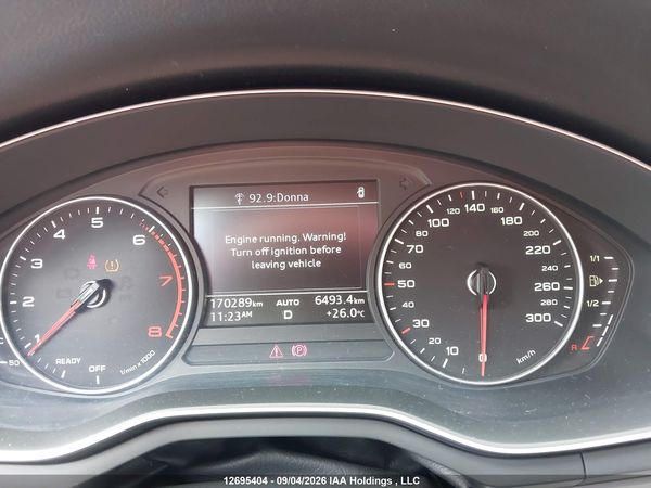 2017 AUDI A4 2.0T KOMFORT