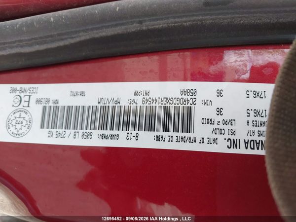2014 DODGE GRAND CARAVAN CREW