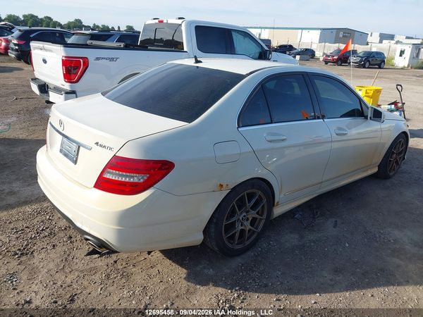 2012 MERCEDES-BENZ C 250 4MATIC — I4