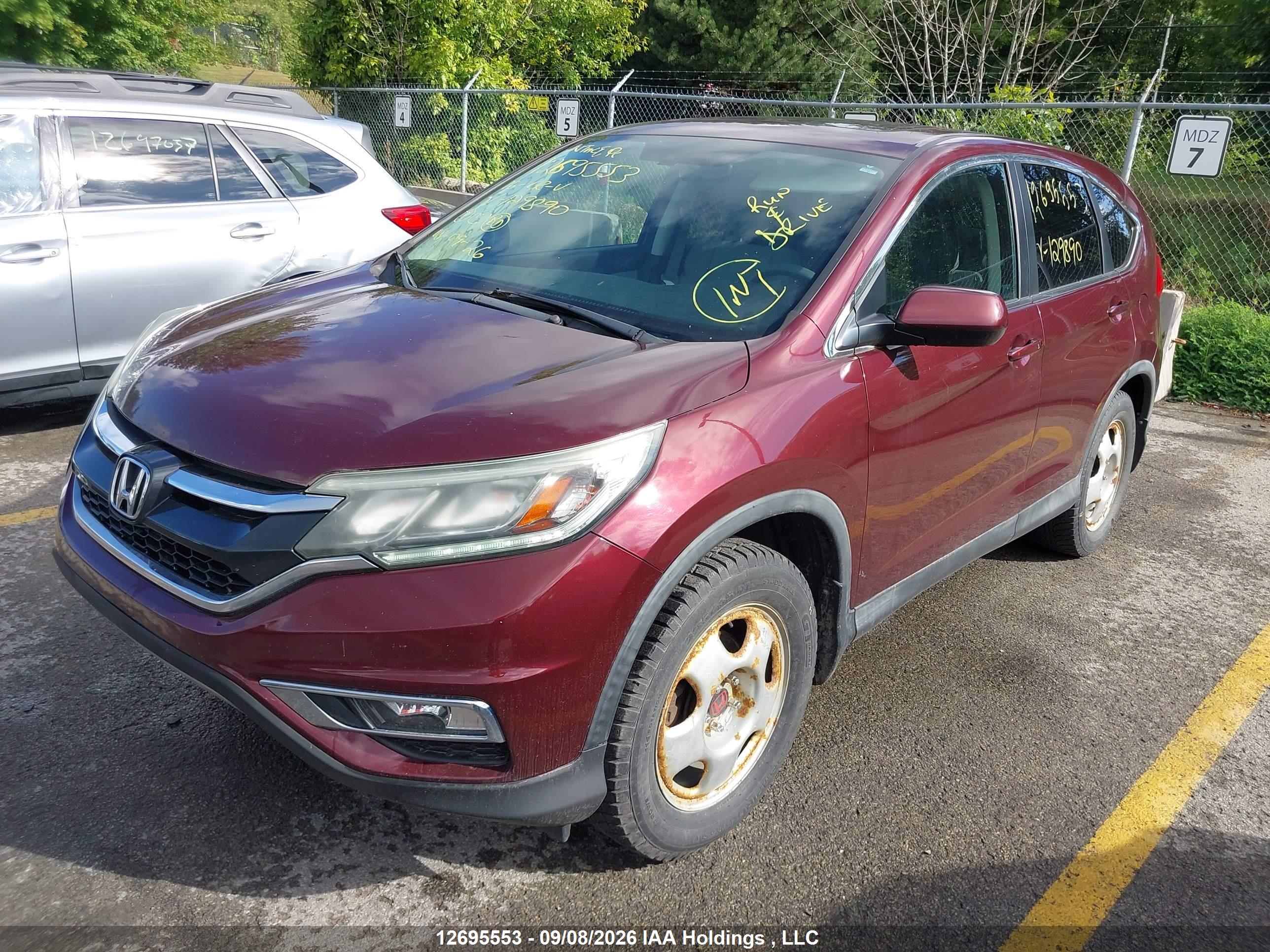 2015 HONDA CR-V EX — I2