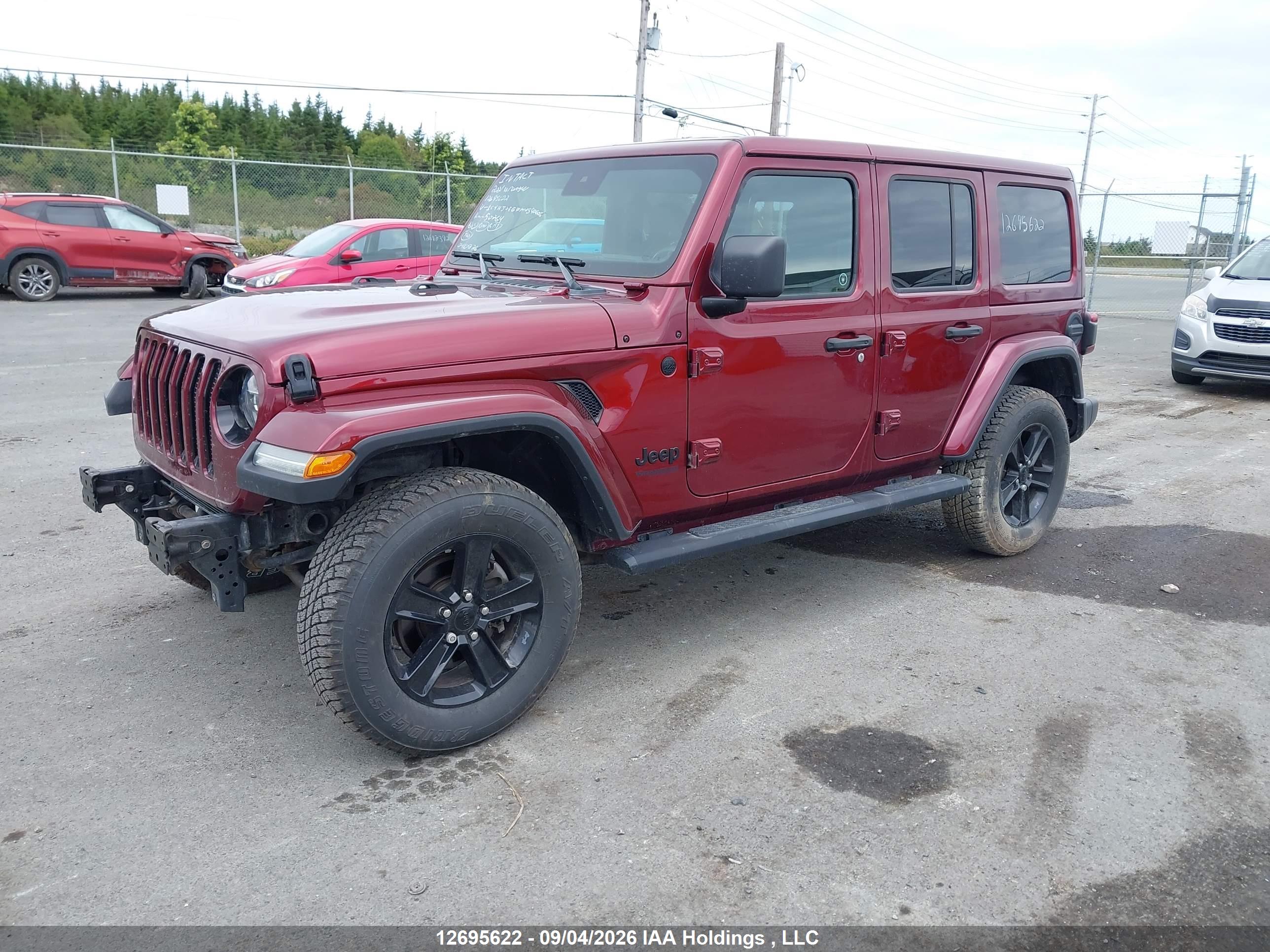 2021 JEEP WRANGLER UNLIMITED ALTITUDE — I2