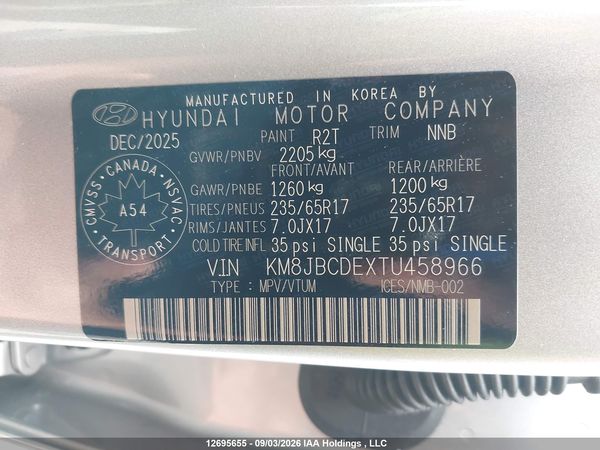 2026 HYUNDAI TUCSON SEL