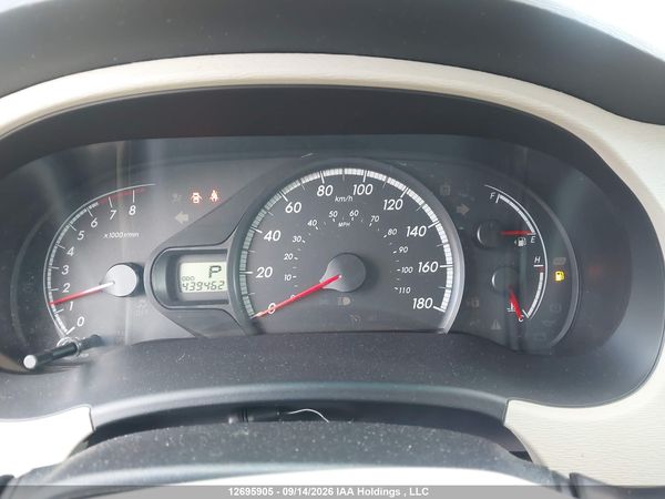 2012 TOYOTA SIENNA V6 7 PASSENGER
