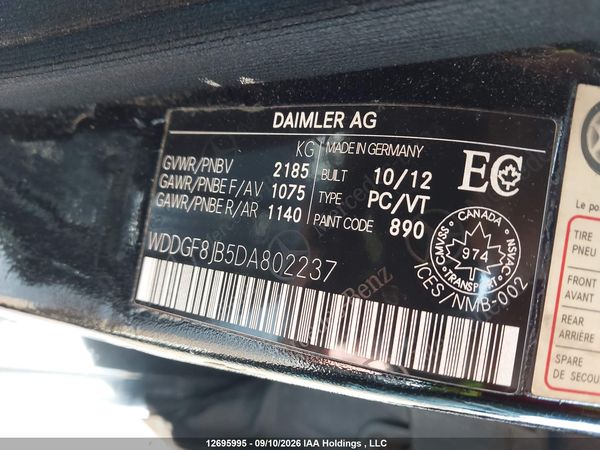 2013 MERCEDES-BENZ C 350 4MATIC — I20