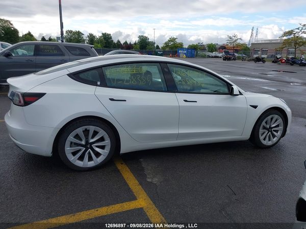 2022 TESLA MODEL 3 RWD/STANDARD RANGE