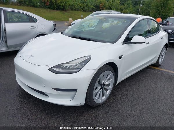 2022 TESLA MODEL 3 RWD/STANDARD RANGE