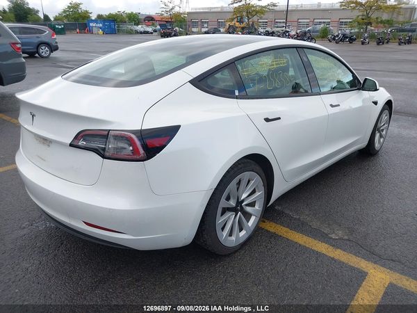 2022 TESLA MODEL 3 RWD/STANDARD RANGE