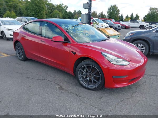 2022 TESLA MODEL 3 RWD/STANDARD RANGE