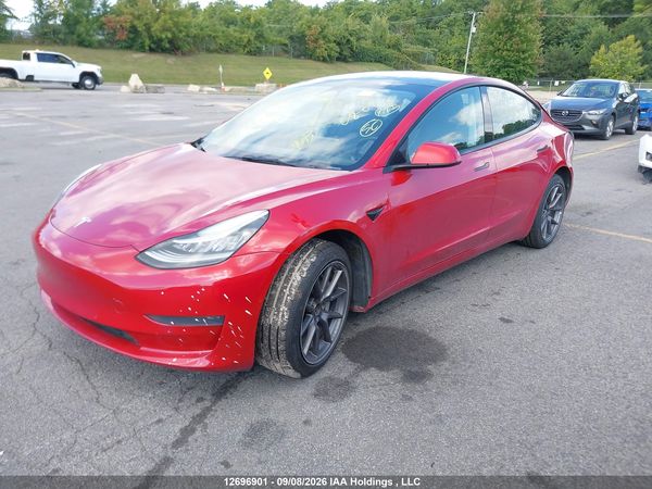 2022 TESLA MODEL 3 RWD/STANDARD RANGE