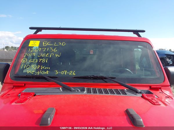 2019 JEEP WRANGLER UNLIMITED SAHARA