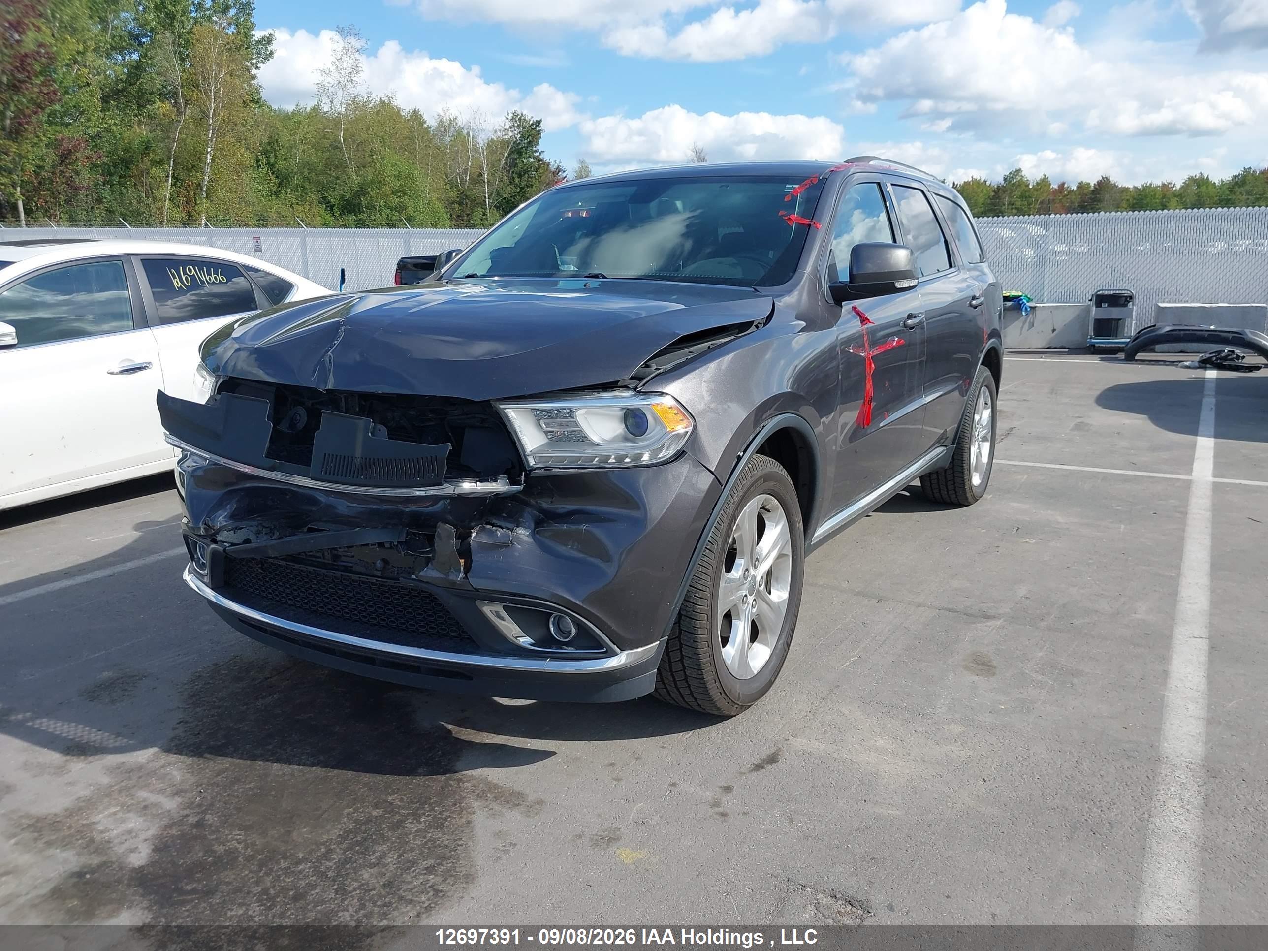 2014 DODGE DURANGO LIMITED — I2