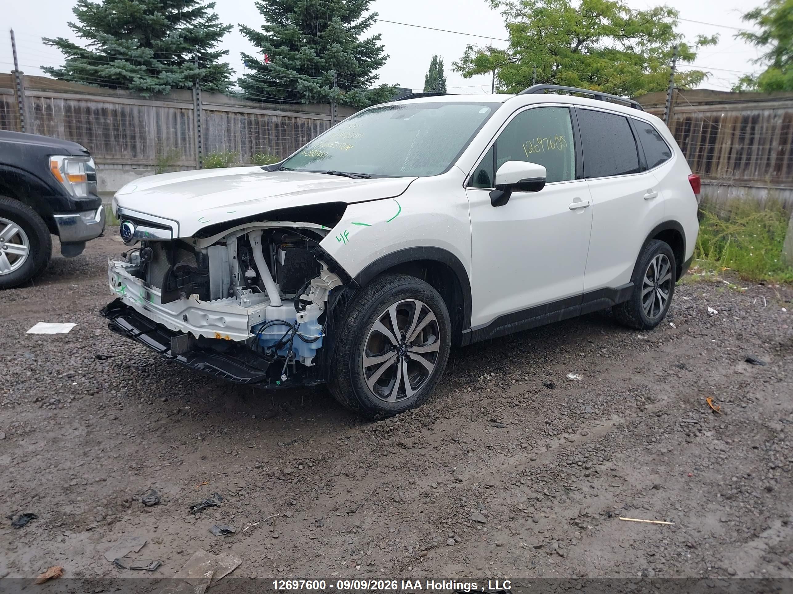 2019 SUBARU FORESTER 2.5I LIMITED — I2