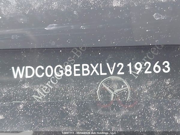 2020 MERCEDES-BENZ GLC 300 4MATIC — I19