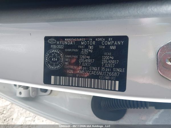 2022 HYUNDAI TUCSON