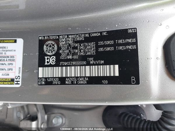 2024 LEXUS NX 350H — I9