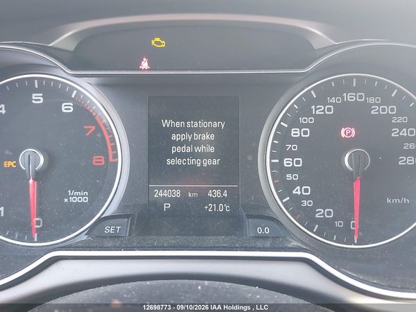 2015 AUDI A4 2.0T PROGRESSIV PLUS — I7