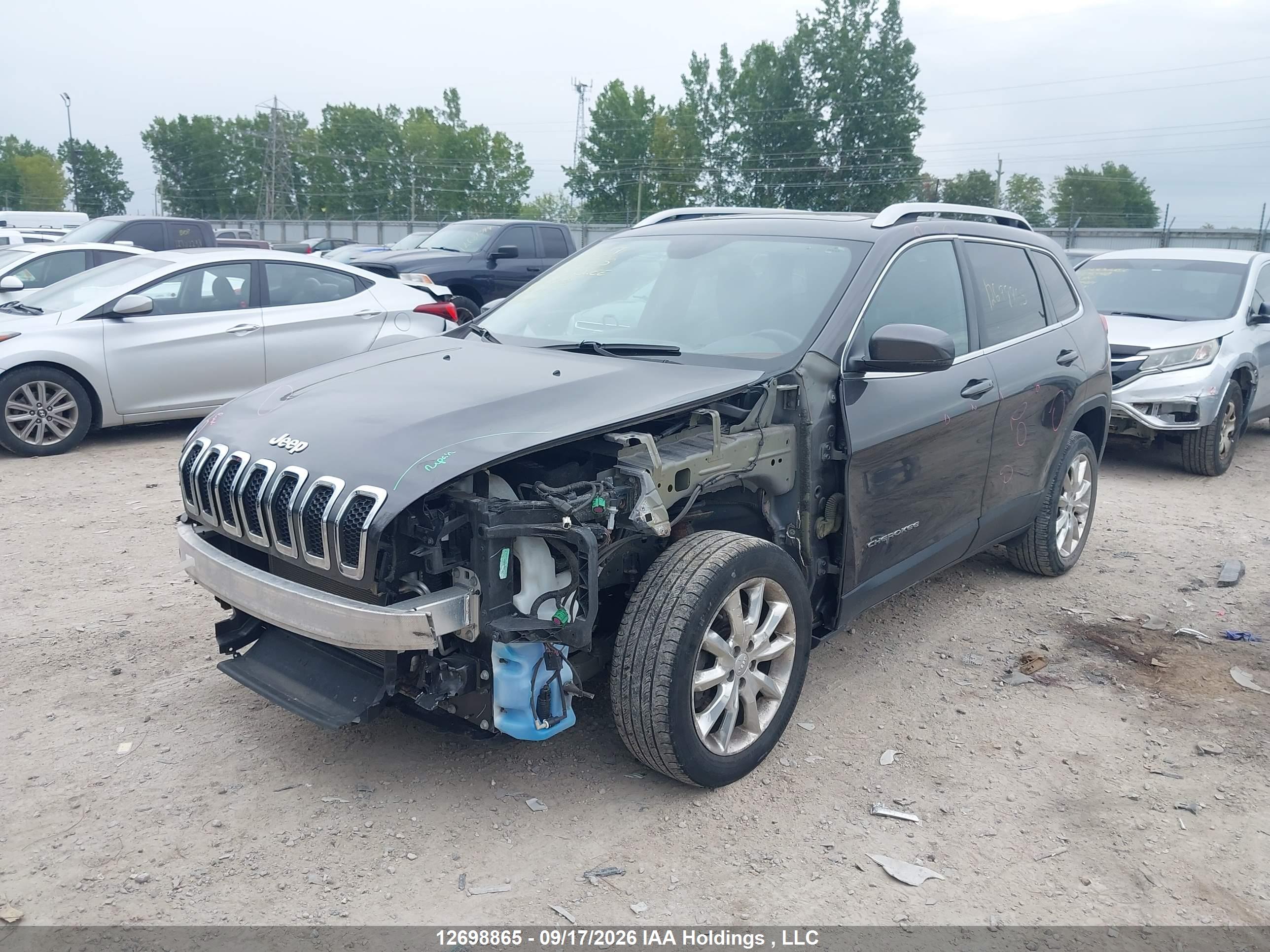 2017 JEEP CHEROKEE LIMITED — I2