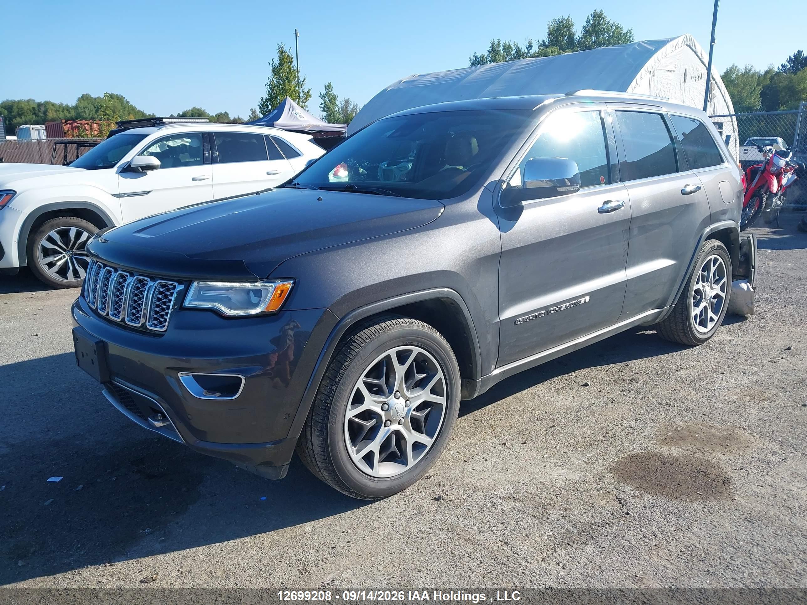 2021 JEEP GRAND CHEROKEE OVERLAND — I2