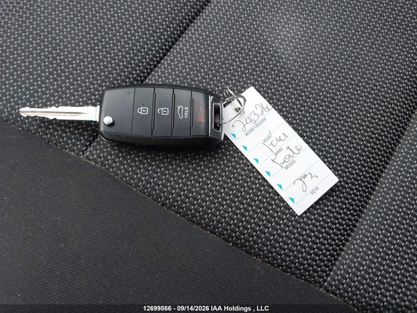 2018 KIA FORTE LX/LX+ — I11