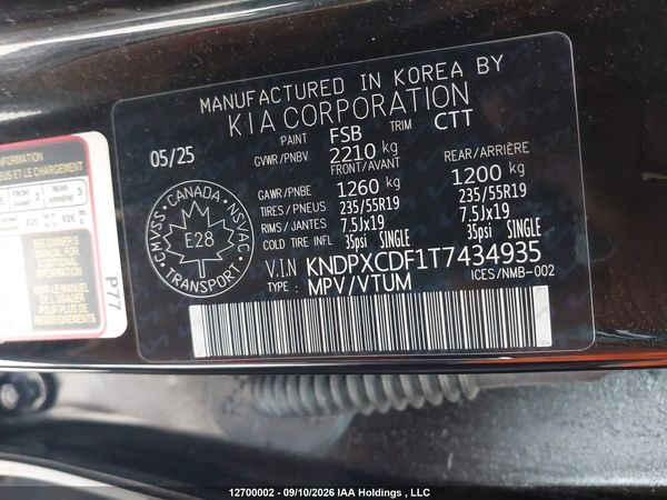 2026 KIA SPORTAGE — I9