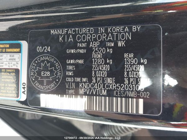 2024 KIA EV6 GT-Line — I18