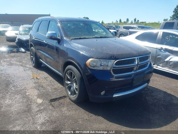 2012 DODGE DURANGO CREW PLUS — I1