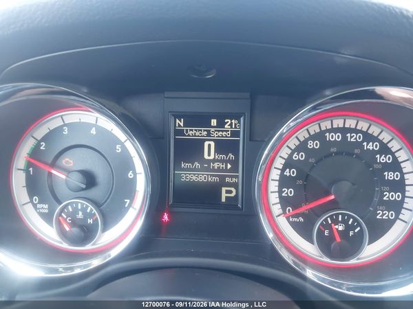 2012 DODGE DURANGO CREW PLUS — I7