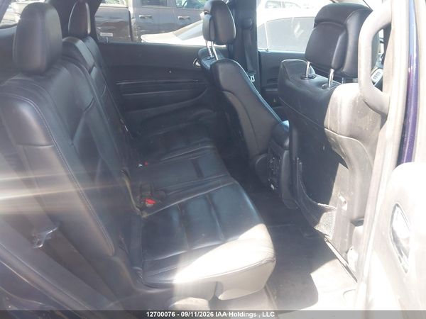 2012 DODGE DURANGO CREW PLUS — I8