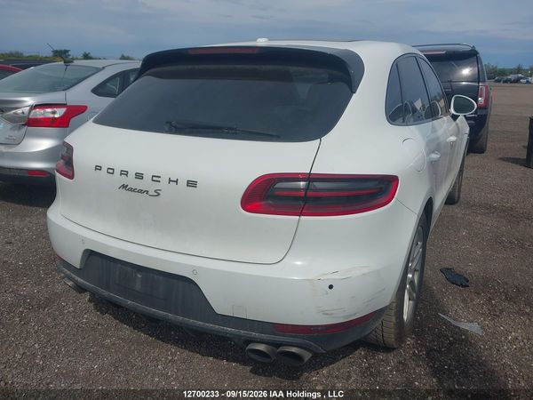 2016 PORSCHE MACAN S — I4