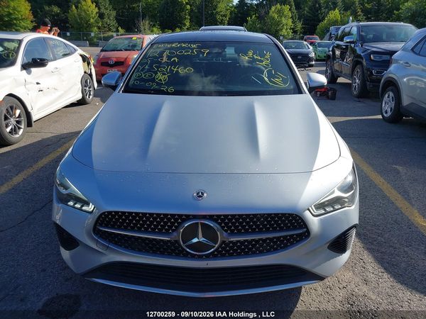 2025 MERCEDES-BENZ CLA 250 4MATIC — I12