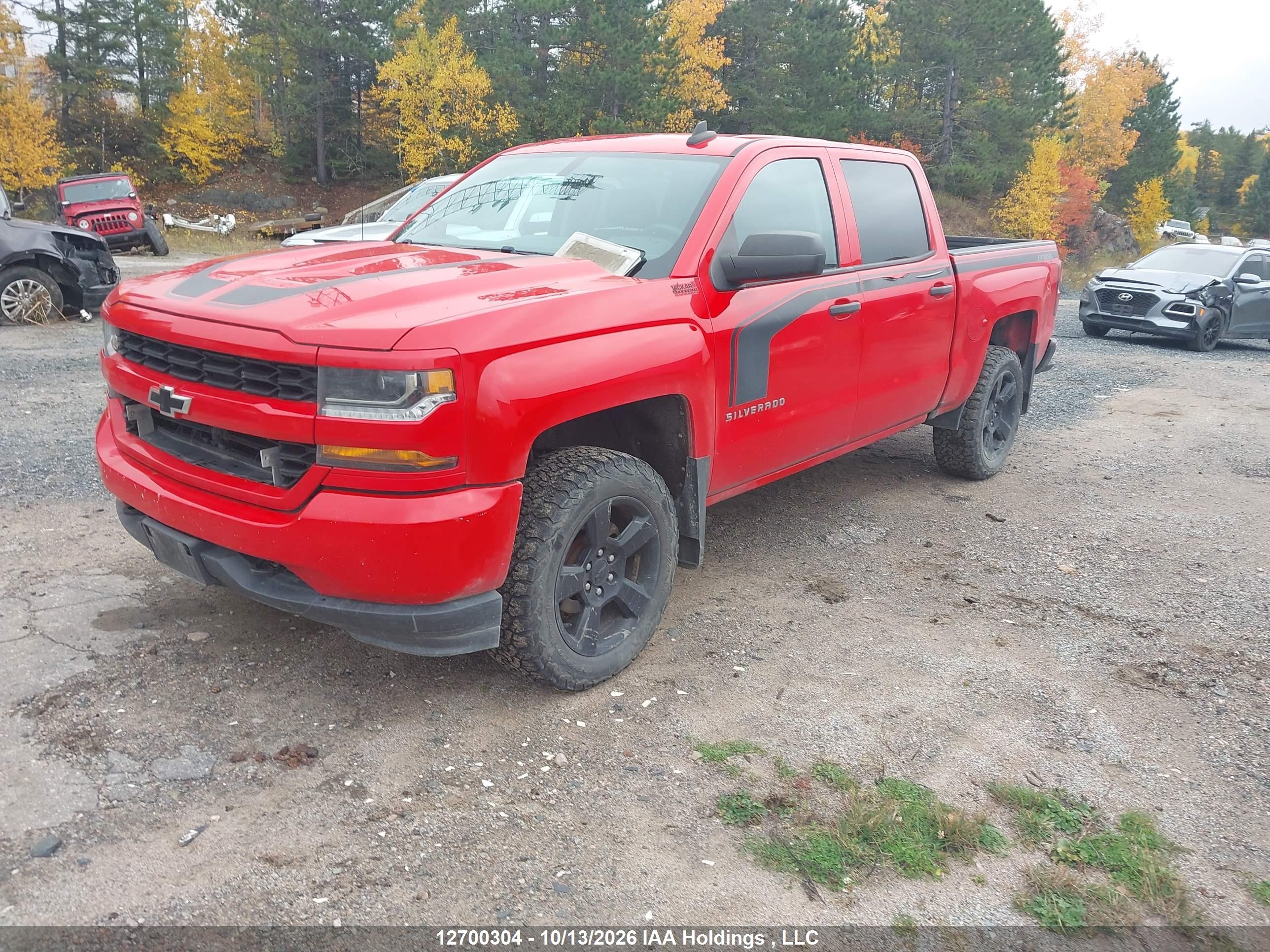 2018 CHEVROLET SILVERADO K1500 Custom — I2
