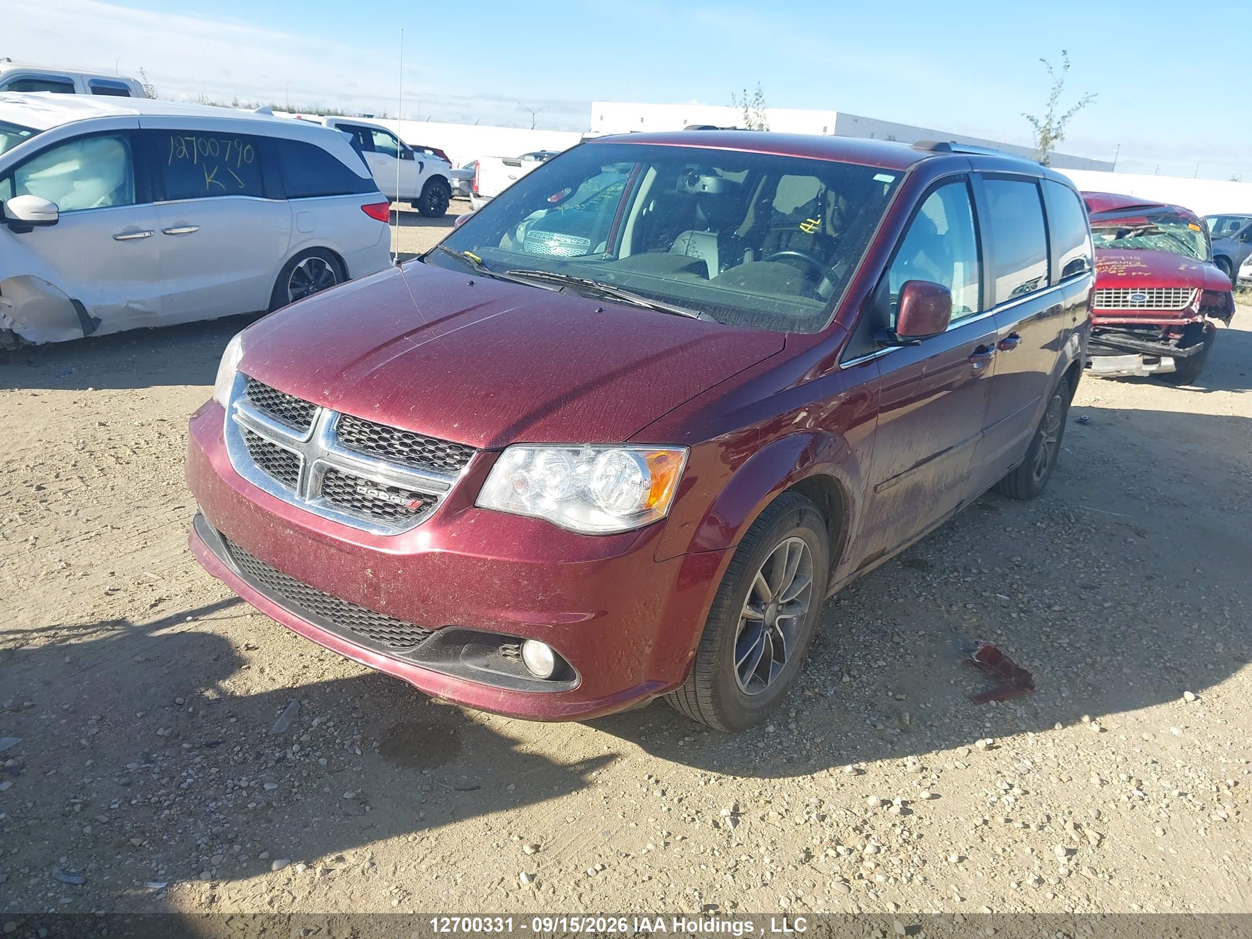 2017 DODGE GRAND CARAVAN CVP/SXT — I2