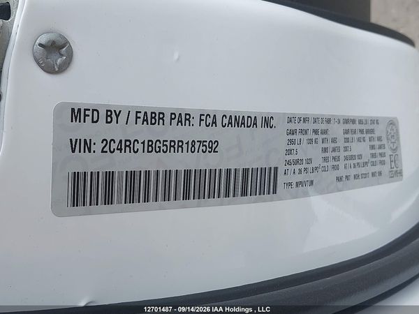 2024 CHRYSLER PACIFICA TOURING L