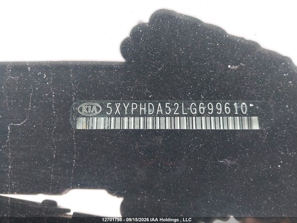 2020 KIA SORENTO EX/S — I20