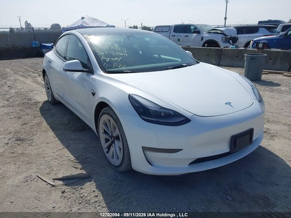 2022 TESLA MODEL 3