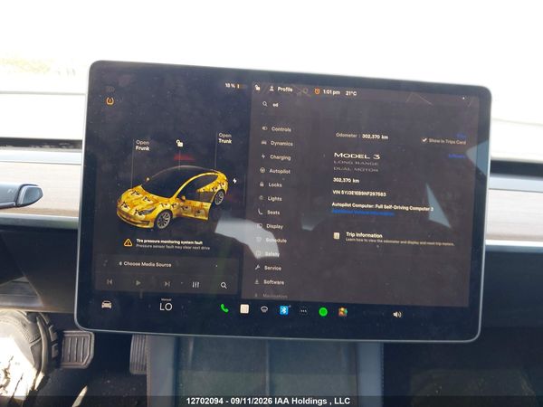 2022 TESLA MODEL 3