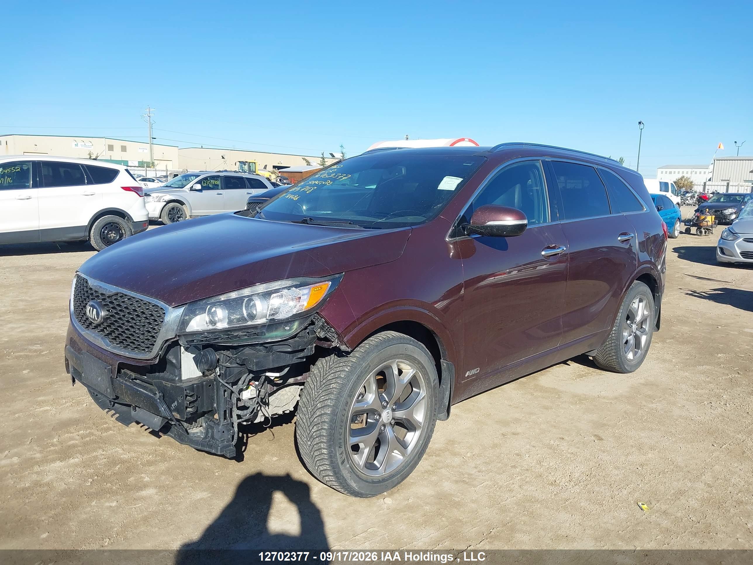 2016 KIA SORENTO 2.0L SX — I2